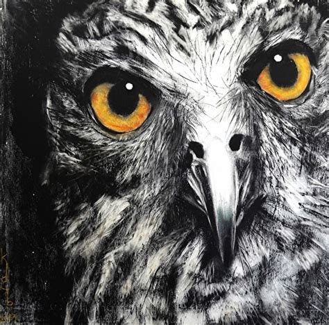 Powerful Owl X Cm Bloomfield Fine Art Gallery