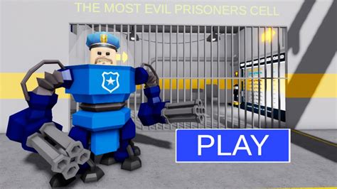 MECH BARRY S PRISON RUN OBBY ROBLOX YouTube