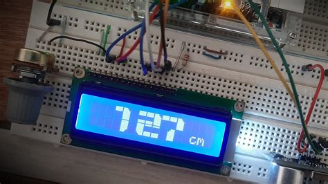 Medidor De Distancia Arduino Lcd X Youtube