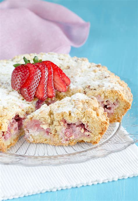 Sbriciolata Ricotta E Fragole Zucchero E Dolci Magie