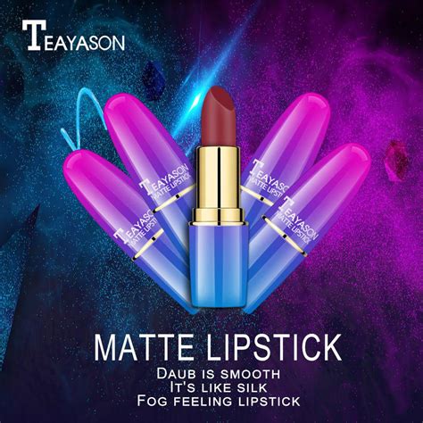 Nude Lipsticks Makeup 12 Colors Cosmetic Gradient Matte Waterproof