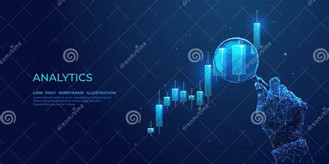 Digital Stock Market Analysis Concept Stock Vector Illustration Of