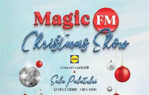 Radioul Lui Mo Cr Ciun Prezint Magic Christmas Sala Palatului