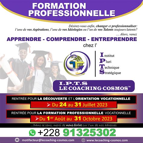 Formation Professionnelle Le Coaching Cosmos