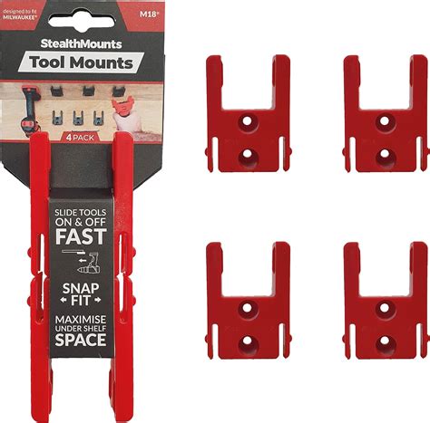 Stealthmounts Lot De Porte Outils Milwaukee M Supports Outils