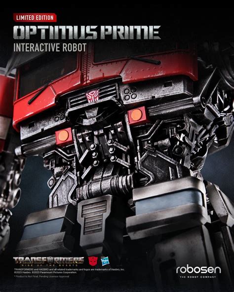 Optimus Prime Limited Edition Robosen Qtzpm Transformers Rise Of