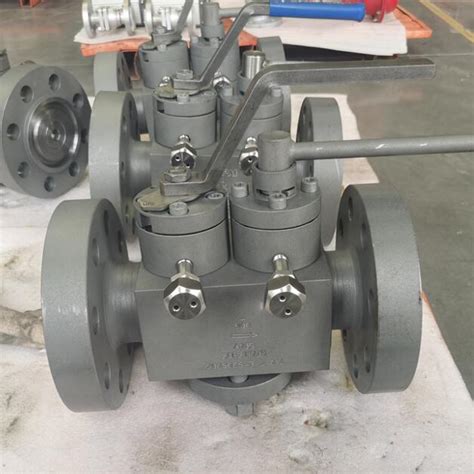 Integral Double Block And Bleed Valve China Dbb Ball Valve