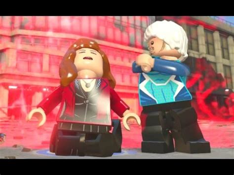 Lego MARVEL: Quicksilver Scarlet Witch- Custom Minifigures ...