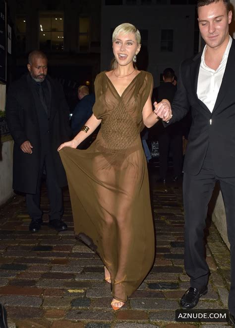 Iris Law Sexy Flashes Her Hot Tits And Thong At Soho Mews Mayfair Event