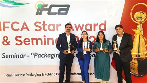 Huhtamaki India Bags 4 Ifca Star 2022 Awards