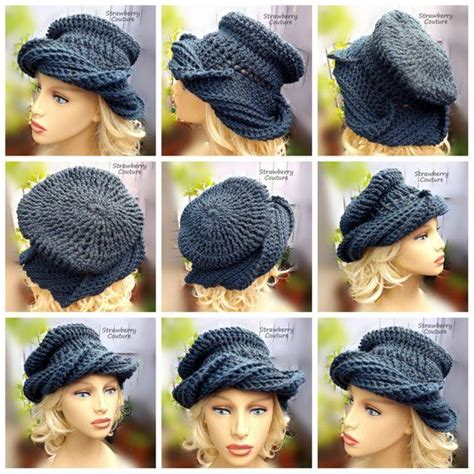 Crochet Cloche Hat Pattern Instructions For Women Diy Samantha Slouchy