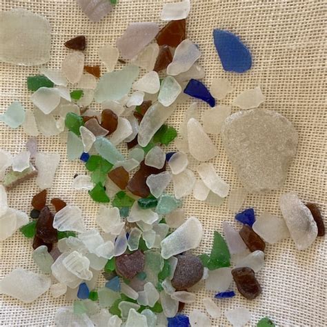 Maine Sea Glass Turquoise And Aqua 2 Oz Genuine Maine Beach Etsy