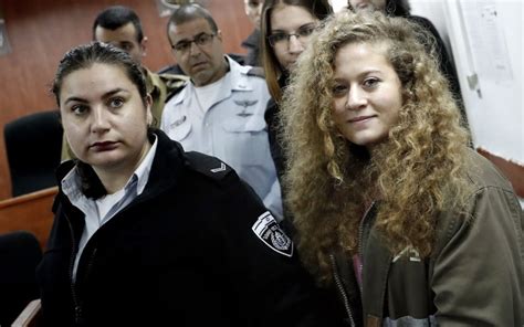 Ahed Tamimi The Palestinian Teen Who Slapped An Israeli Soldier Goes