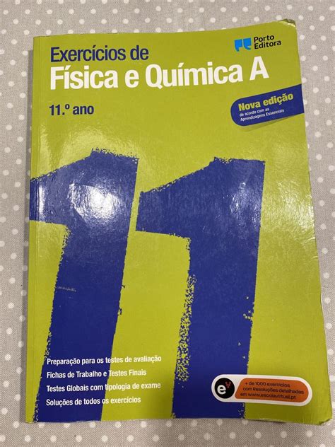 Vendo Livro De Exercícios Física E Química A 11 Ano Paranhos • Olx Portugal