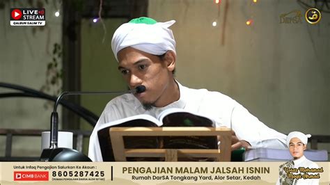 JALSAH ISNIN USTAZ MOQTI AHMAD YouTube