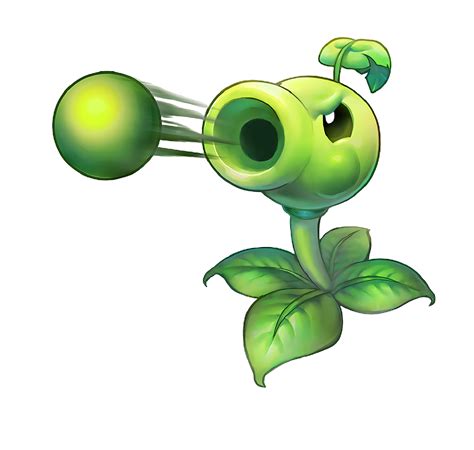 Peashooter Render#4 by RayLuisHDX2 on DeviantArt