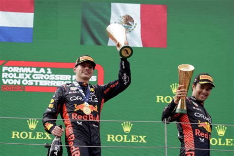 Estos son los podios que consiguió Checo Pérez en 2023 Redeportiva MX