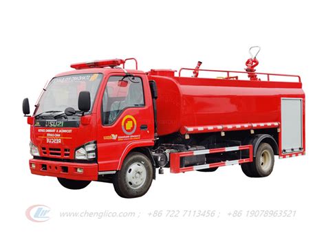 Isuzu Nkr X Hp Liters Water Tanker Fire Fighting Truck