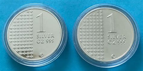 2 sehr schöne 1 Silber Unzen 62 2 Gramm 999 Fine Silver Kaufen auf