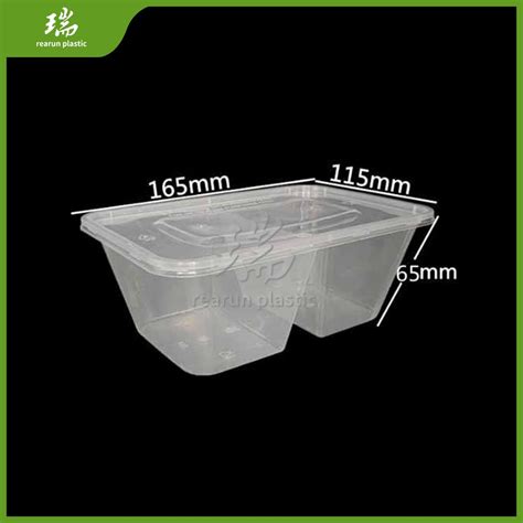 Rearun Customize Disposable Plastic Container Manufacturers Multi