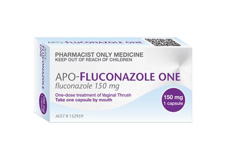 ApoHealth Fluconazole Caps 150mg Blister Pack 1 (S3) - LFA First Response