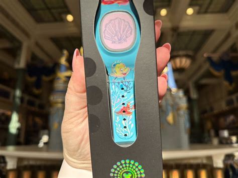 NEW: Little Mermaid MagicBand+ Spotted at the Magic Kingdom ...