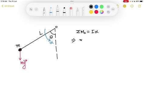 Solved A Small Sphere With Mass M Is Attached To A Massless Rod Of