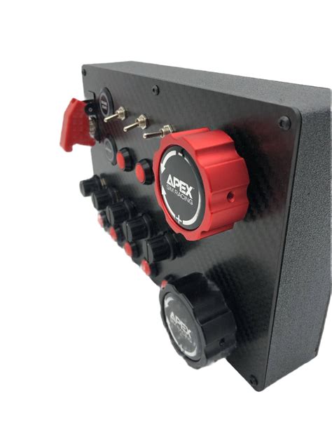 Downforce Sim Racing Button Box Yes Multi Apex Sim Racing Usa