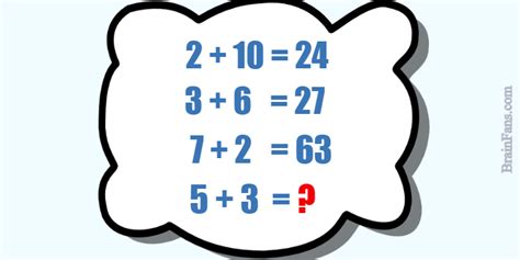 Math Number And Math Puzzle Brainfans