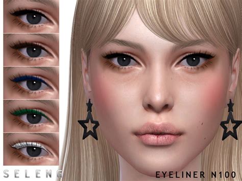 Eyeliner N100 By Seleng Created For The Sims 4 Emily Cc Finds