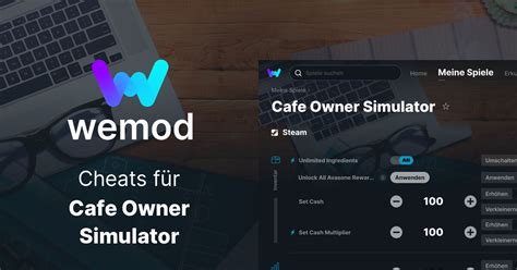 Cafe Owner Simulator Cheats und Trainer für PC WeMod