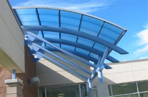 Aluminium entrance canopy (glass cover) - 3100 - EXTECH Exterior ...