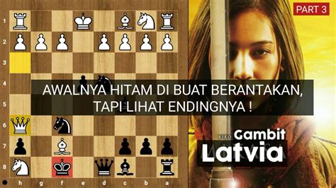 TOP 5 Pembukaan Catur Hitam Paling AGRESIF Berbahaya LATVIAN GAMBIT