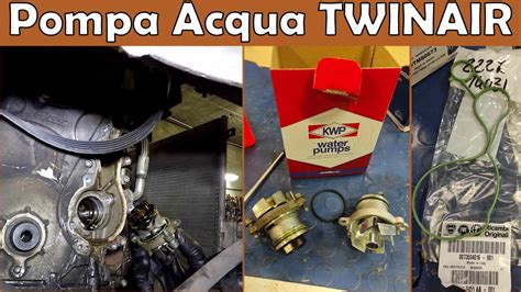 Sostituzione Pompa Acqua Fiat Twinair Youtube