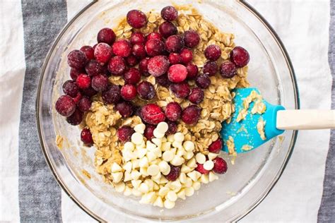 Healthy Oatmeal Cranberry Cookies No Chilling