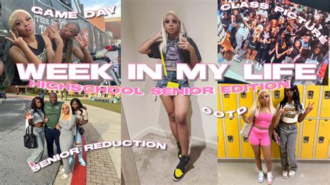 GRWM FIRST WEEK OF SCHOOL VLOG LIFE AS A HIGHSCHOOL SENIOR