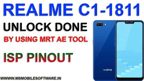 Realme C Rmx Ofline Unlock Done By Using Mrt Ae Tool Youtube