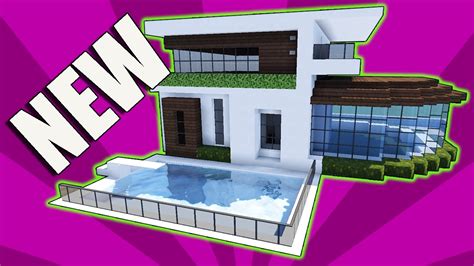 Minecraft How To Build A Small Modern House Tutorial Easy Cute