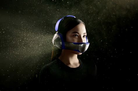 Новости — Dyson встроила очиститель воздуха в наушники — выглядит странно