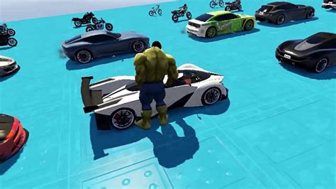 Hulk Carros Stunt Desafio Desenho Animado Youtube