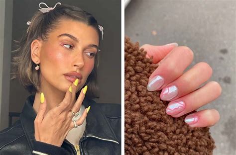 Hailey Bieber Nails Nail Trends You Need Fashionactivation