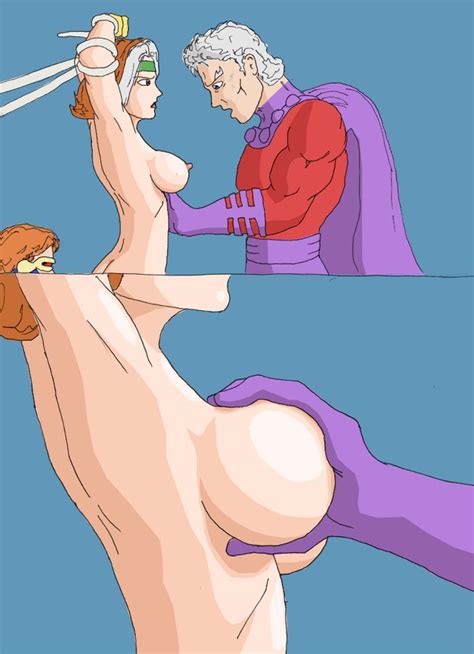 Rule 34 Anna Marie Erik Lehnsherr Female Magneto Marvel Marvel Comics Max Eisenhardt Nipples