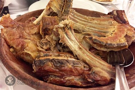 Cordero Lechal Asado Al Horno Al Estilo De Aranda Eneko Sukaldari