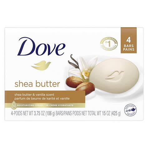 Dove Beauty Bar Shea Butter Moisturizing Cleanser