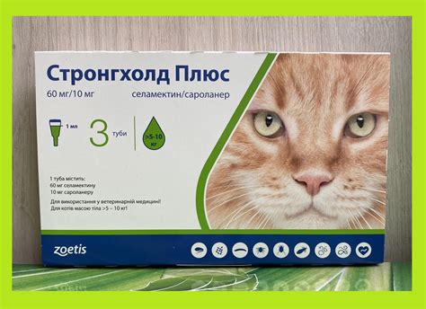 Стронгхолд плюс для кішок від 5 до 10 кг, цена 650 грн — Prom.ua (ID ...