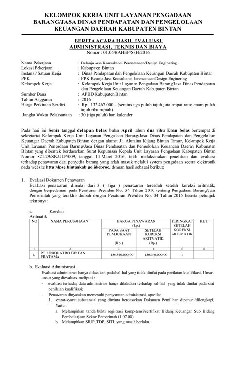 Apa Itu Berita Acara Dalam Proyek Konstruksi Mazsa