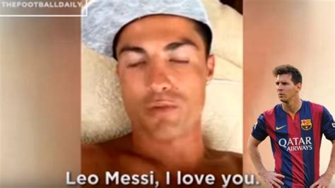 Cristiano Ronaldo Confes Amar A Lionel Messi Rpp Noticias