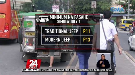 Dagdag P Na Pasahe Sa Jeep Inaprubahan Na P Pamasahe Sa