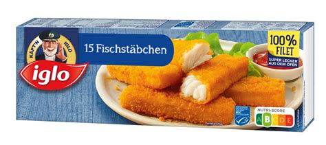 Iglo MSC Fischstäbchen 15er tiefgefroren 450 g Stück MyBio de