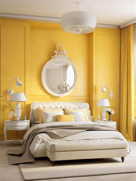 The Power Of Yellow Modern Yellow Bedroom Decor Ideas